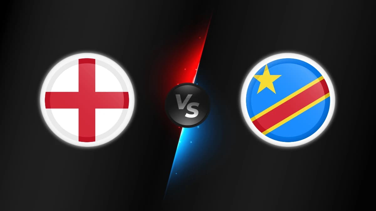 England vs DR Congo